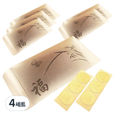 金色(蘭花圖案) × 4套