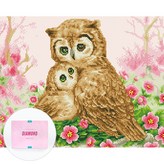 엄마와 아기 부엉이 2