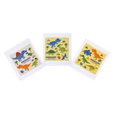 恐龍 米色 + 黃色 + 淡黃色 × 1組