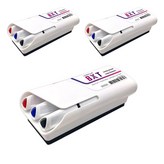 紅色+藍色+黑色 × 3組