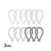 메탈 그레이티 파스텔 혼합4색