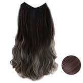 深棕色 + 煙灰色