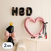 01 粉色黑色 數字1