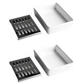 디쉬(백자), 트레이(실버)