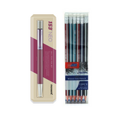 復古粉色(原子筆), 黃色(鉛筆)