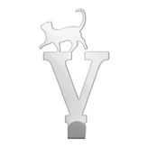當貓咪遇上字母V 優雅白