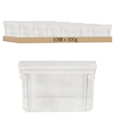 10 個容器 + 10 個蓋子 × 10個