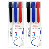 黑色、藍色、紅色 × 2套