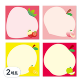 草莓 + 檸檬 + 水蜜桃 + 蘋果 × 2套