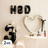 03 奶油黑色 數字3