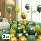 04 深綠色與金色 4色混合
