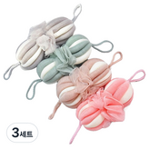 핑크, 그린, 베이지, 그레이 × 3세트