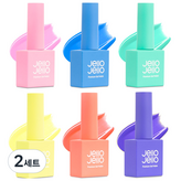 Mingo Pink、Blue Wave、Cony Mint、Pina Colada、Sun Up Juicy、享受紫色 × 2組