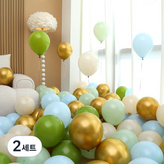 02 灰藍綠色 5色混合 B