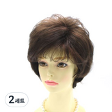 酒紅挑染(假髮), 單一顏色(髮網), 混合顏色(BB夾)