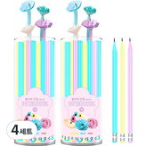 핑크 + 블루 + 옐로우 × 4세트