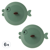 卡其色 × 6個