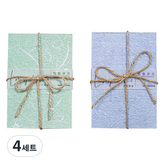 綠色, 藍色 × 4套