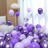 03 薰衣草亮片 4色混合 A