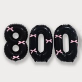 블랙(숫자풍선800), 핑크(리본)
