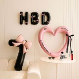 01 粉紅黑 數字7