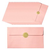 粉紅色(信封), 隨機出貨(貼紙) × 20個