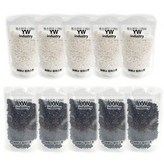 白色, 黑色 × 5套