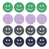 綠色 + 淺紫色 + 灰色 + 海軍藍 × 1套