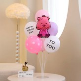 07 露比 生日祝福立牌 粉紅色