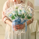 水彩藍色氛圍 × 10個