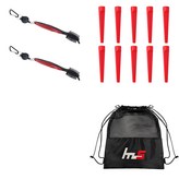 紅色(清潔器), 紅色(球釘) × 1套