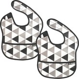 64.黑灰白三角形