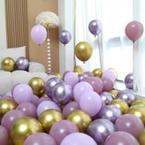 08 時尚紫羅蘭與金色4色混合