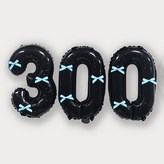 블랙(숫자풍선300), 블루(리본)
