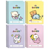 藍色+粉色+紫色+黃色