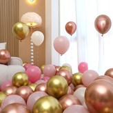 15 玫瑰與金色 灰粉色 5色混合