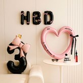 01 粉紅黑 數字3