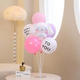 01 大耳狗喜拿 生日祝福立牌 粉紅色