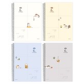 喵喵 白色 + 黃色 + 藍色 + 灰色