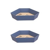 藍色 × 2個
