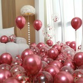 01 粉色亮片 2色混合