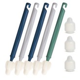 深藍色+淺灰色+綠色 × 1組