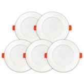 晝光色(白色) × 5個