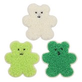 白色、淺綠色、綠色 × 1組