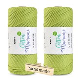 22 黃綠色(編織線)