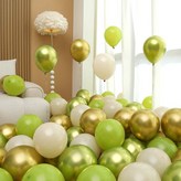 03 綠色與金色4色混合