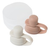 暖灰色+灰粉色 × 1組