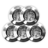 鍍鉻 + 白光 × 5個