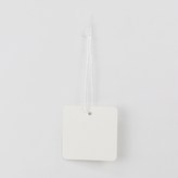 白色(空白標籤吊牌), 白色(吊牌繩) × 1套