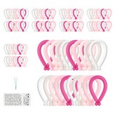 25 러블리밀키화이트 핑크 혼합5색